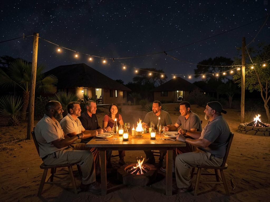 Bush Boma Dinner — Safari Lodges