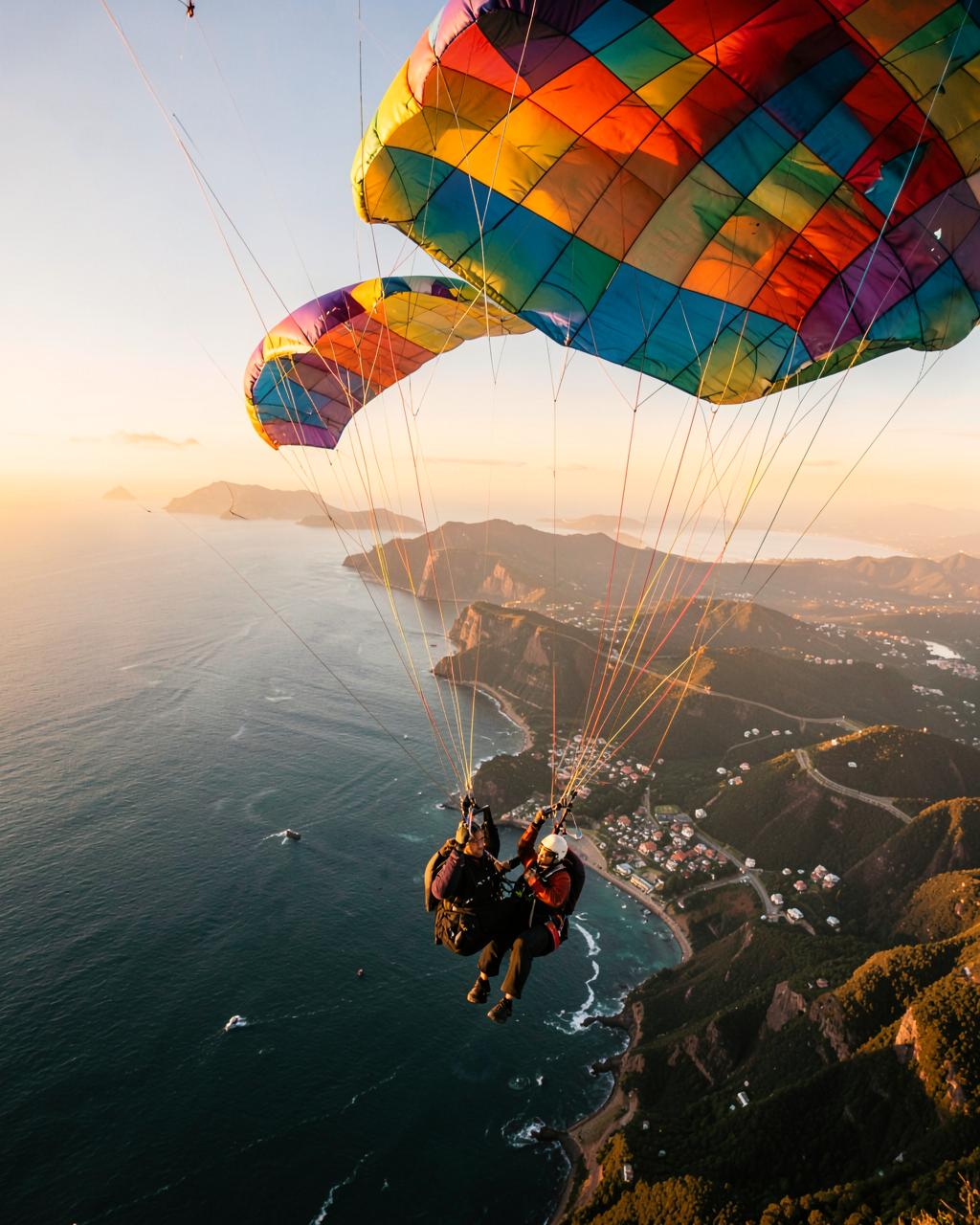 Tandem Paragliding — Signal Hill · Lion's Head